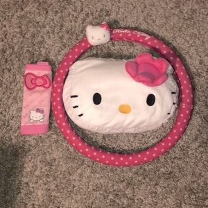 Hello Kitty Car Accessories Bundle